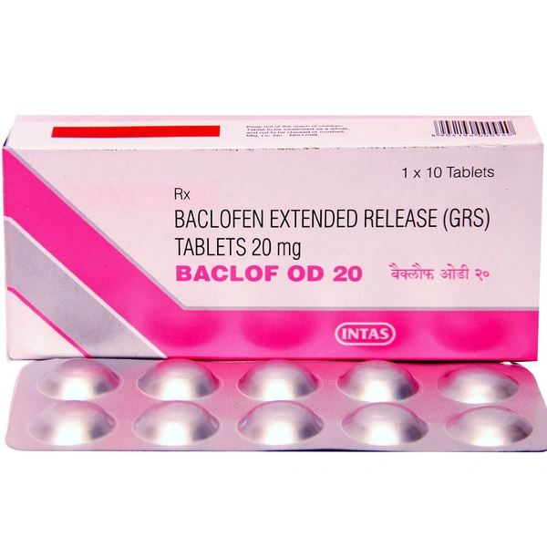 Baclof OD 20 Tablet