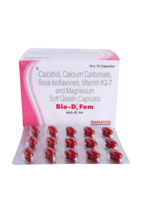 Bio-D3 Fem Soft Gelatin Capsule