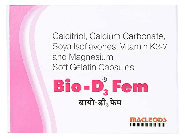 Bio-D3 Fem Soft Gelatin Capsule