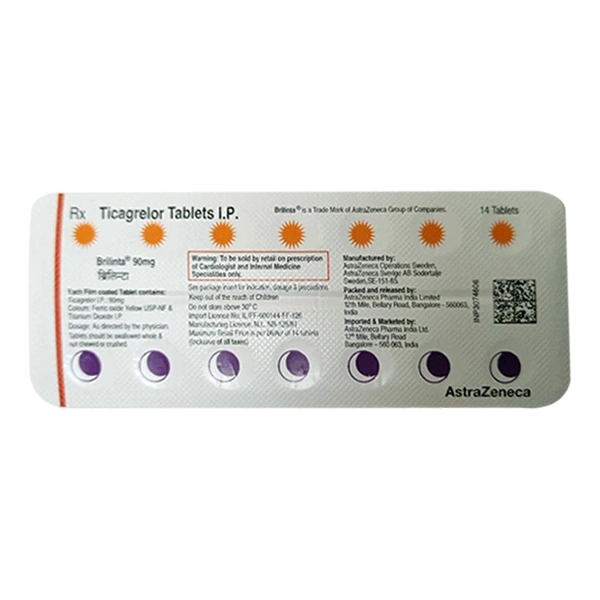 Brilinate 90mg Tablet