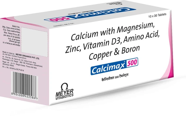 Calcimax 500 Tablets