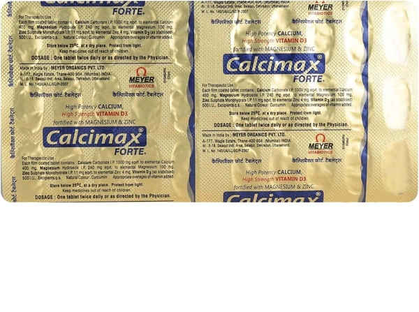 Calcimax Forte+ Tablet