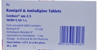 Cardace AM 2.5 Tablet