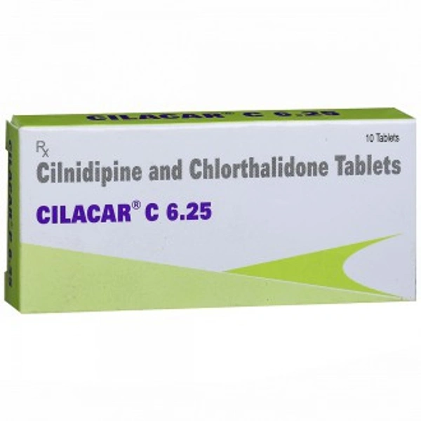 Cilacar C 6.25  Tablet