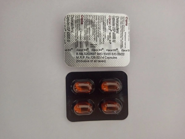 Cipcal D3 Soft Gelatin Capsule