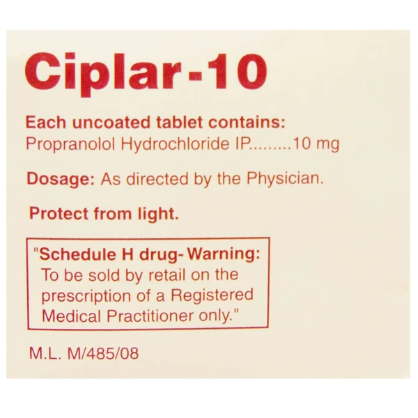 Ciplar 10 Tablet