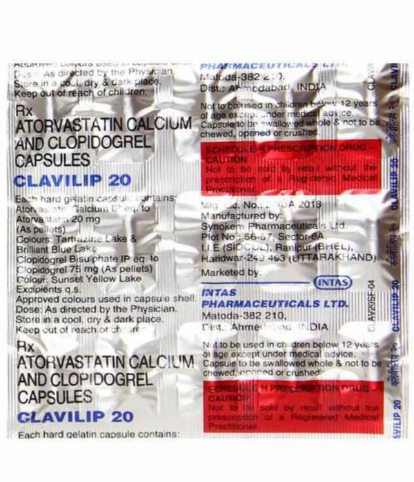 Clavilip 20 Capsule