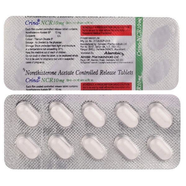 Crina-NCR 10mg Tablet