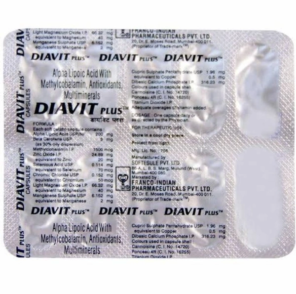 Diavit Plus Capsule