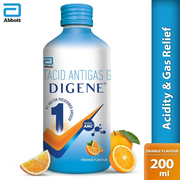 Digene Acidity & Gas Relief Gel Orange