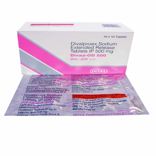 Divaa-OD 500 Tablet