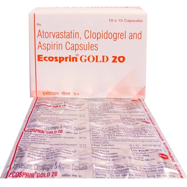 Ecosprin Gold 20 Capsule