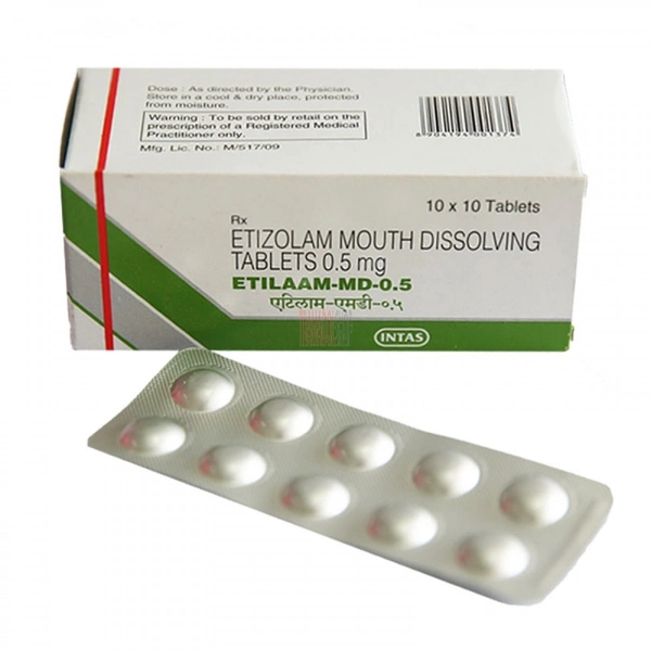 Etilaam 0.5mg Tablet MD