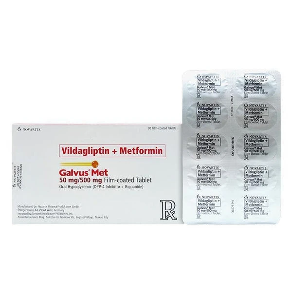 Galvus Met 50mg/500mg Tablet