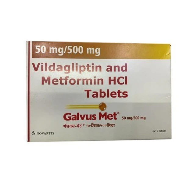 Galvus Met 50mg/500mg Tablet