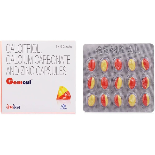 Gemcal Soft Gelatin Capsule