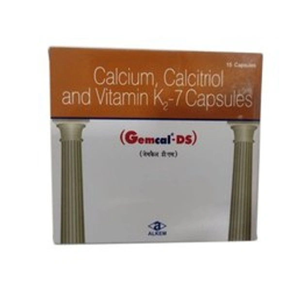 Gemcal-DS Soft Gelatin Capsule