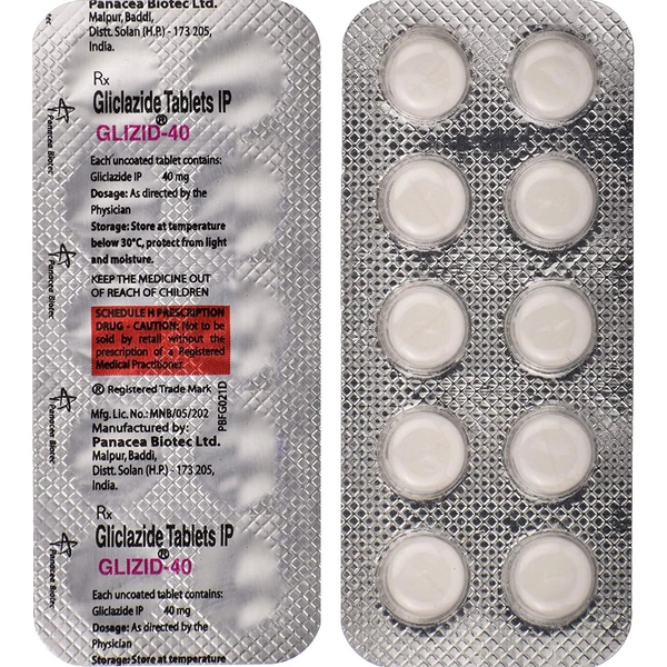 Glizid 40 Tablet