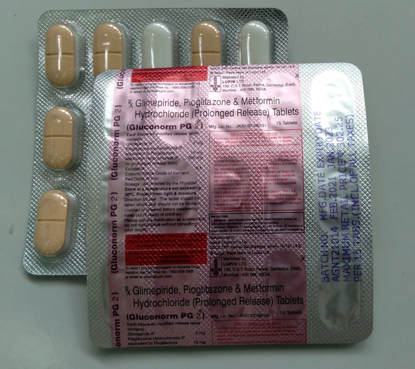 Gluconorm PG 2 Tablet