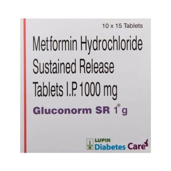 Gluconorm SR 1 gm Tablet