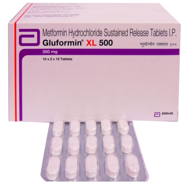 Gluformin XL 500 Tablet