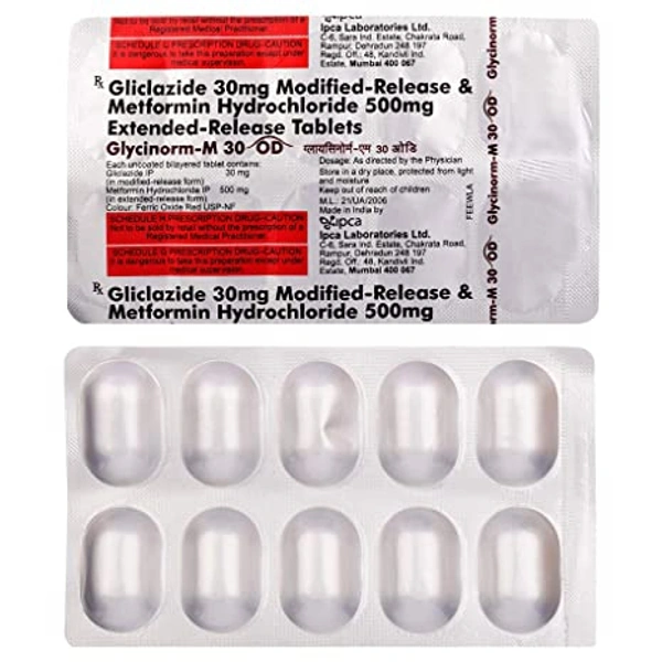 Glycinorm-M 30 OD Tablet