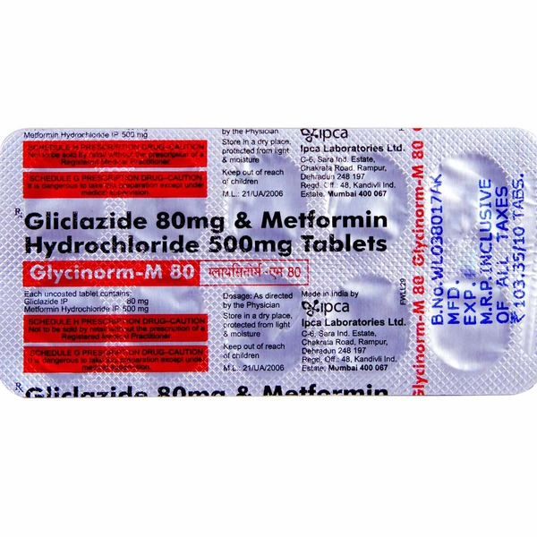 Glycinorm-M 80 Tablet