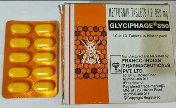 Glyciphage 850 Tablet