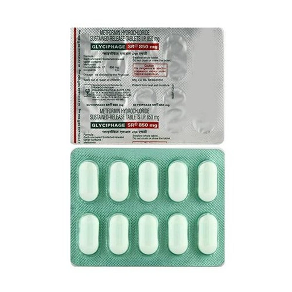 Glyciphage SR 500mg Tablet