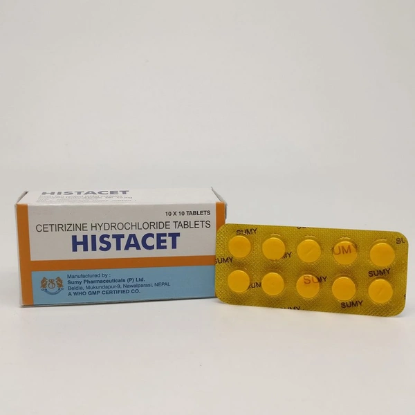 Histacet 10mg Tablet