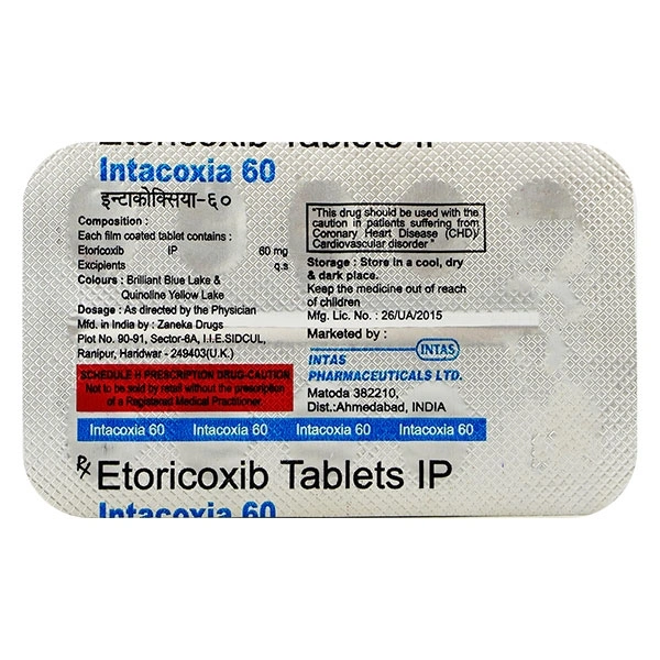 Intacoxia 60mg Tablet