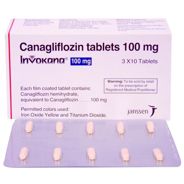 Invokana 100mg Tablet