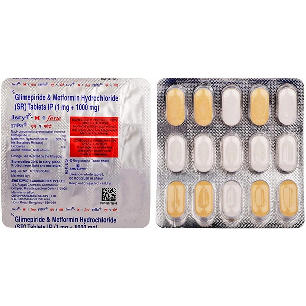 Isryl-M 1 Forte Tablet