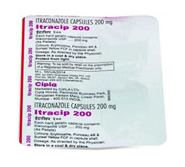 Itracip 200mg Tablet