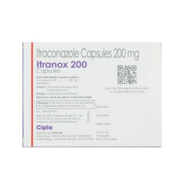 Itranox 200 Capsule