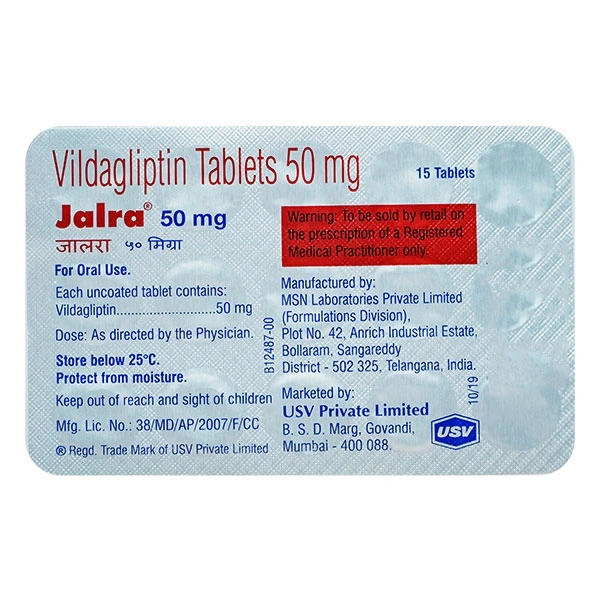 Jalra 50mg Tablet