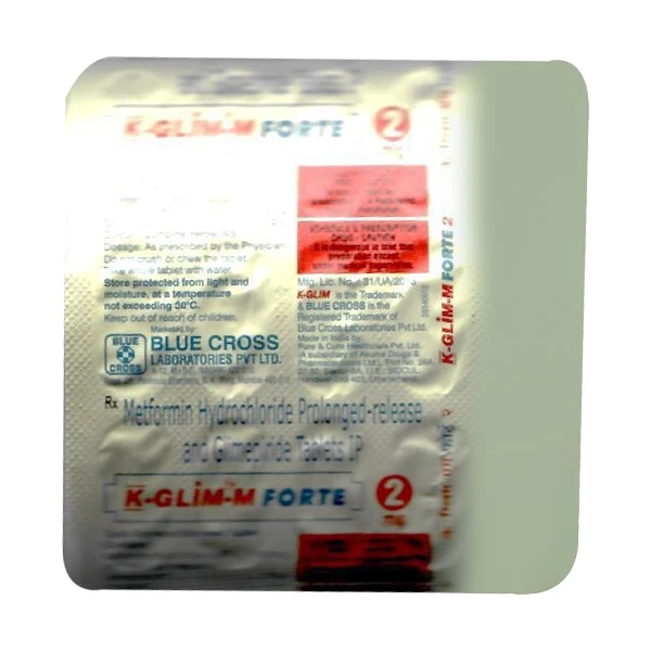 K Glim M Forte 2mg Tablet