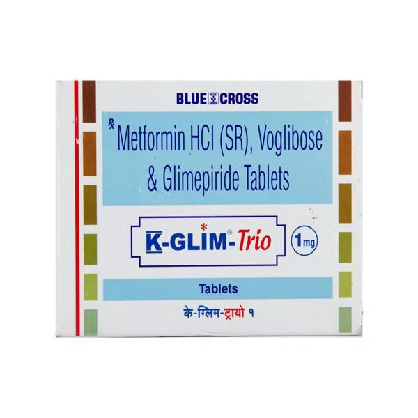 K-Glim-Trio 1mg Tablet