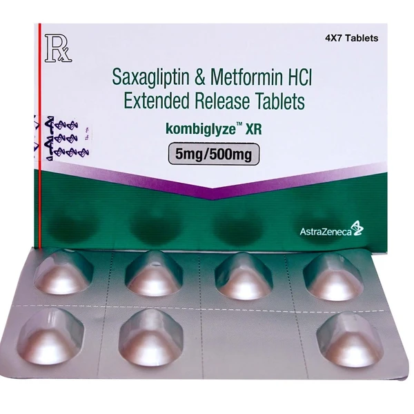 Kombiglyze XR 5mg/500mg Tablet