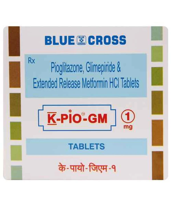 K-Pio-Gm 1mg Tablet