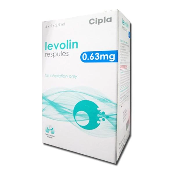 Levolin 0.63mg Respules