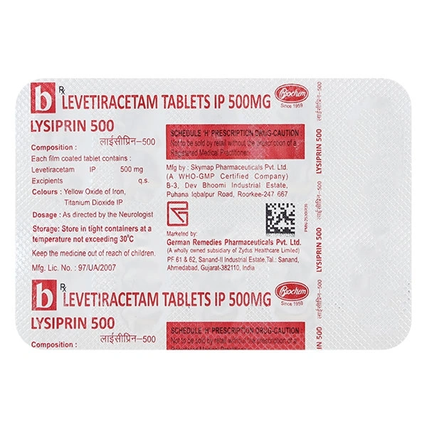 Lysiprin 500 Tablet