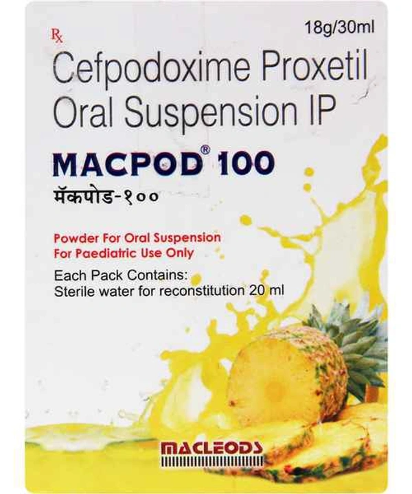 Macpod 100 Powder For Oral  Suspension