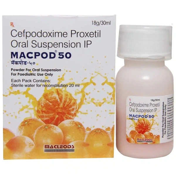 Macpod 50 Oral Suspension