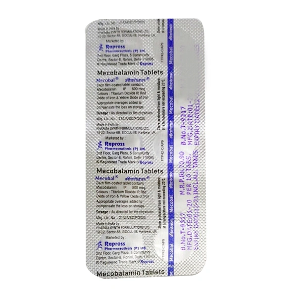 Mecobal 500mcg Tablet