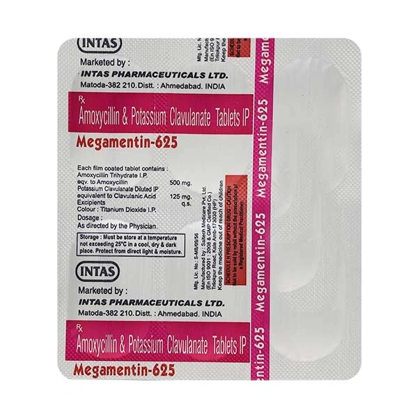 Megamentin 625 Tablet