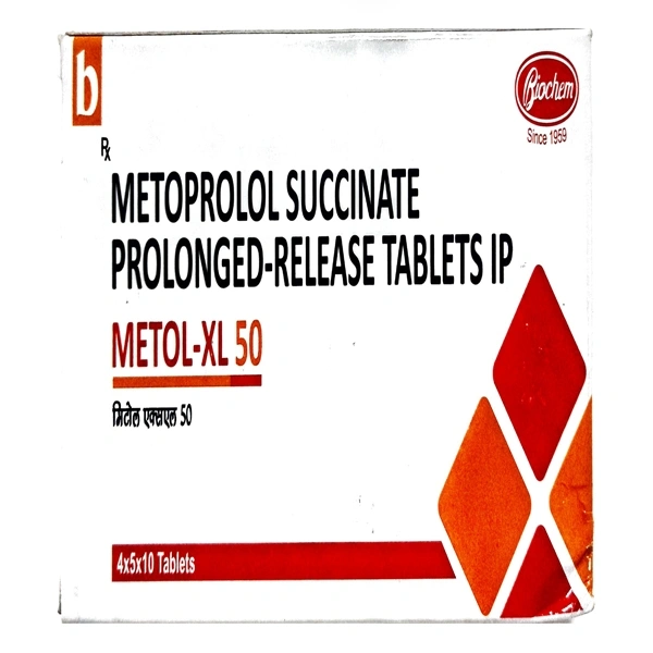 Metol XL 50 Tablet