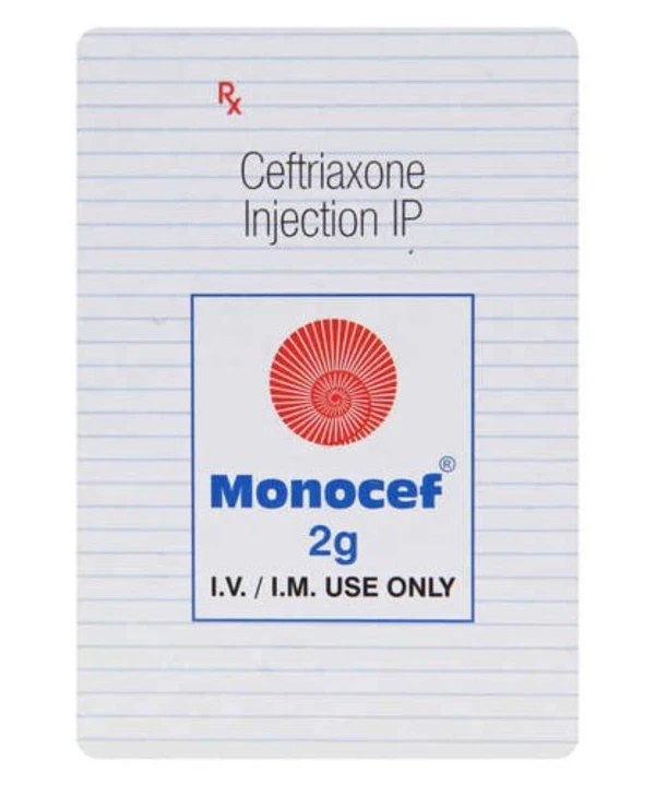 Monocef 2gm Injection