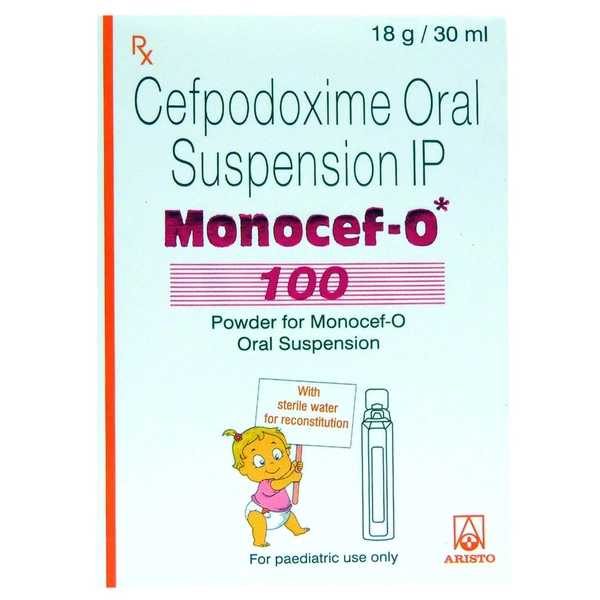 Monocef-O 100 Powder for Oral Suspension