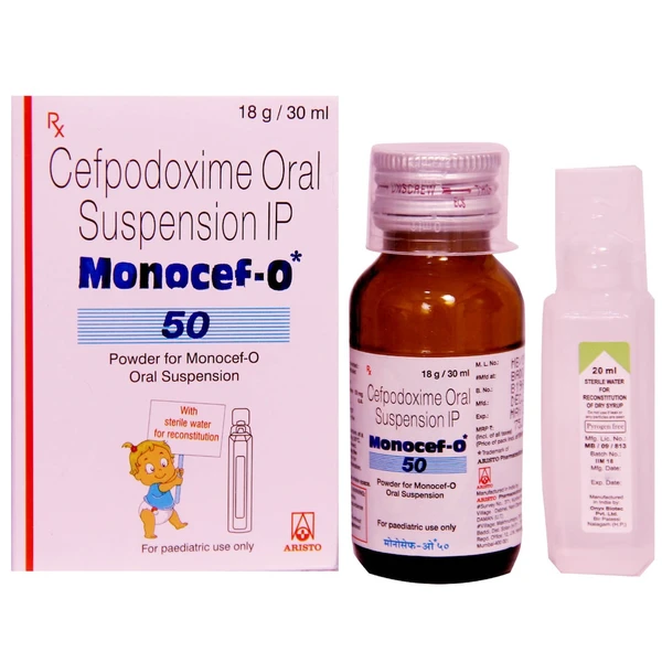 Monocef-O 50 Oral Suspension